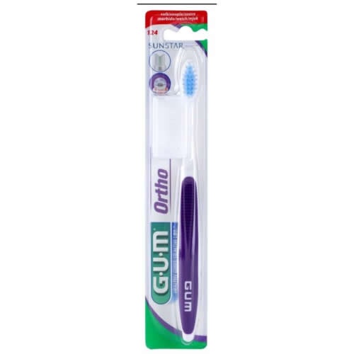 Cepillo dental adulto - gum 124 ortodoncia