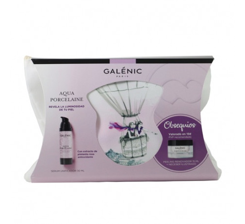 Galenic pack serum aq pocel.+ mini peeling+ necesser