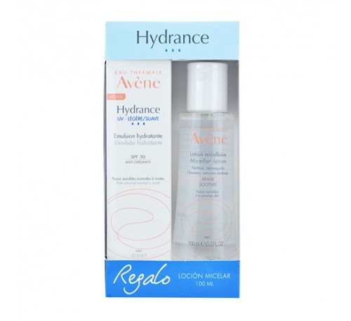 Avene hydrance uv- ligera + locion micelar regalo