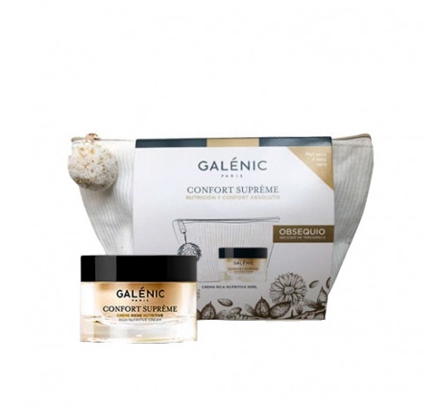 Galenic pack crema rica confort supreme+necesser terciopelo