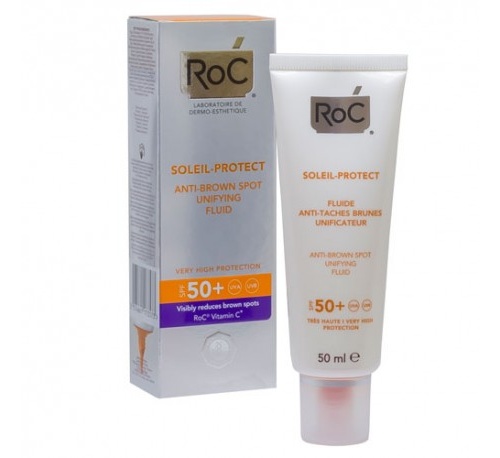 Roc soleil protect fluido unificante antimanchas - alta tolerancia spf 50+ (50 ml)