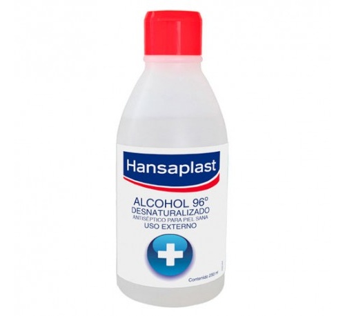 Alcohol 96º - hansaplast (1 frasco 250 ml)