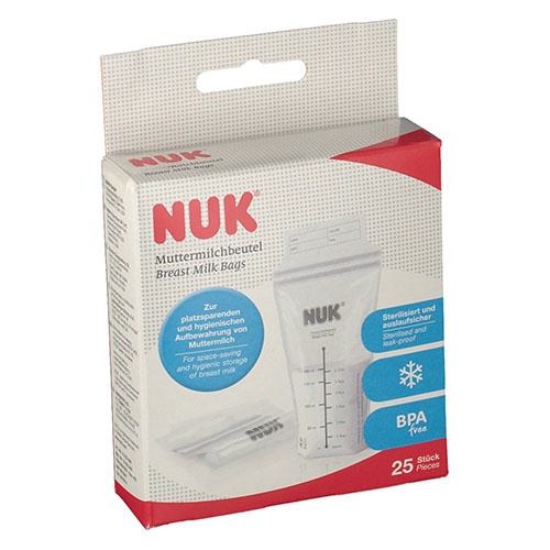 Bolsas de leche materna - nuk (25 u)