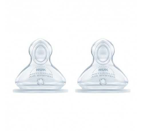 Tetina silicona anticolico - nuk first choice (t-1 m)