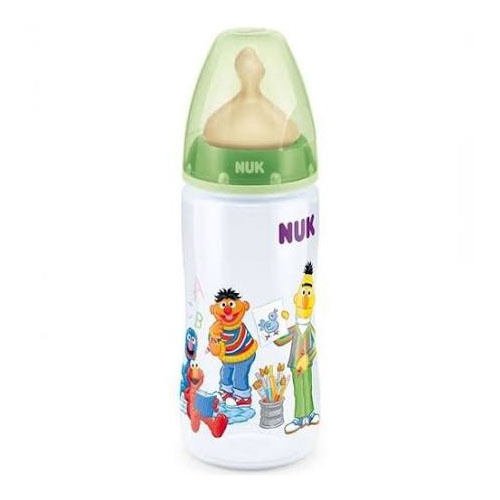 Biberon fc pp latex - nuk (2l 300 ml barrio sesamo)