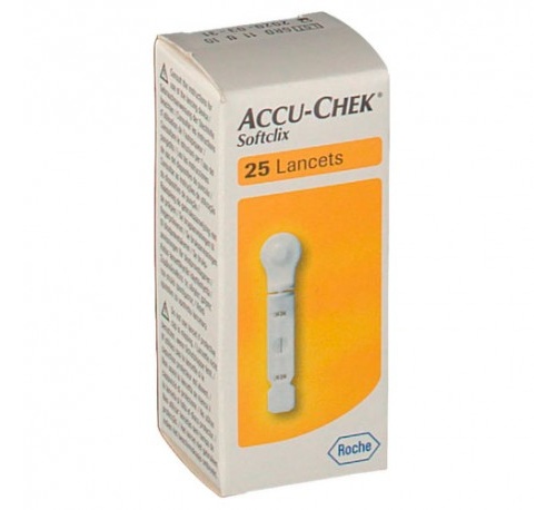 Accu-chek softclix lancetas (25 lancetas)