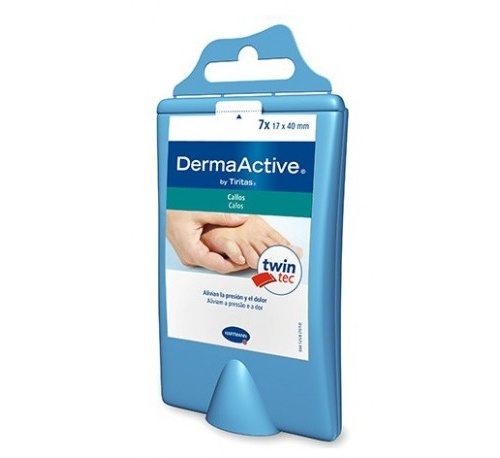 Dermaactive callos twintec - hidrocoloide (40 x 17 mm 7 apositos)