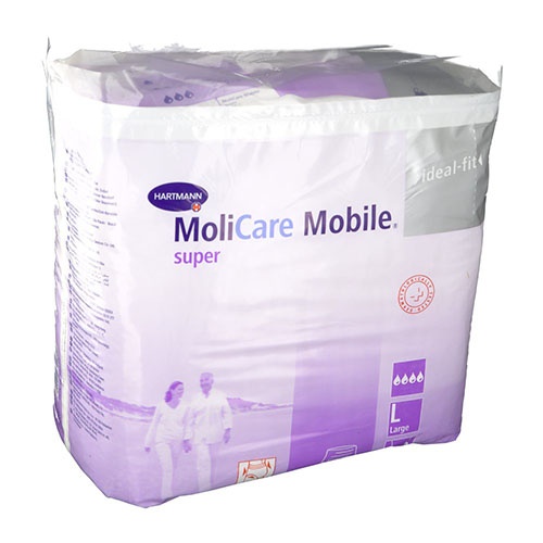 Absorb inc orina ligera c/ slip - molicare mobile super (t- large 14 u)