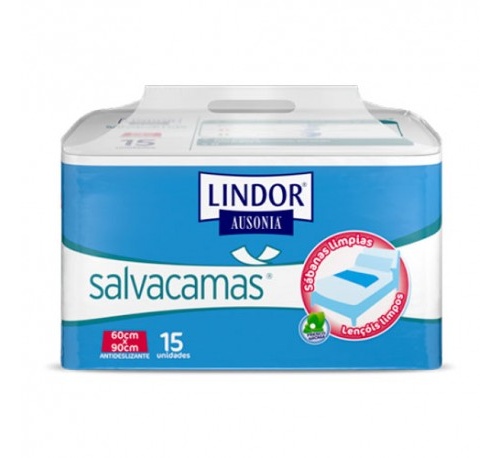 Lindor ausonia salvacamas (60 x 1.80 cm 15 u 6 paquetes)