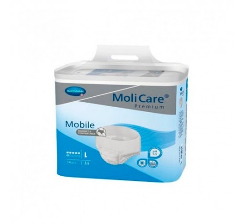 Absorb inc orina ligera c/ slip - molicare mobile (t- large 14 u)