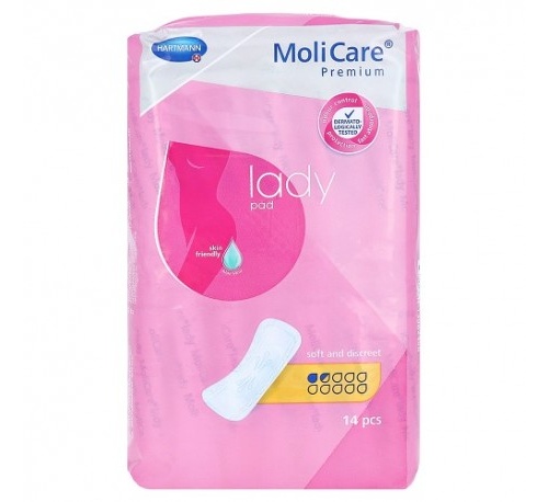 Absorb inc orina ligera - molicare premium lady pad (1.5 gotas)