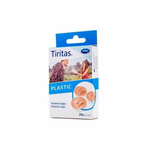 Tiritas plastic - aposito adhesivo (redondas 22 mm 20 u)