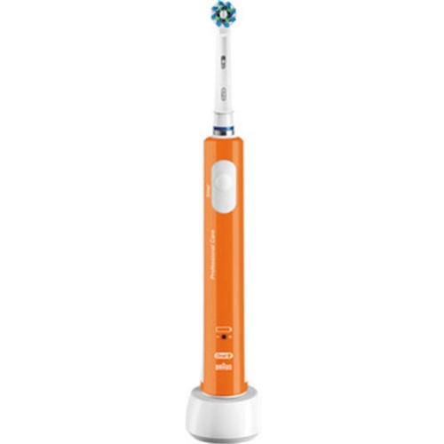 Cepillo dental electrico recargable - oral b pro 600 cross action (colour naranja)