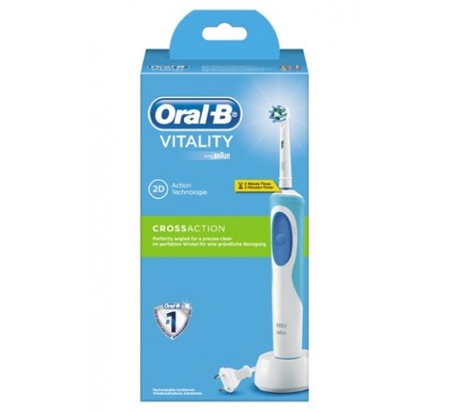 Cepillo dental electrico recargable - oral-b vitality cross action plus