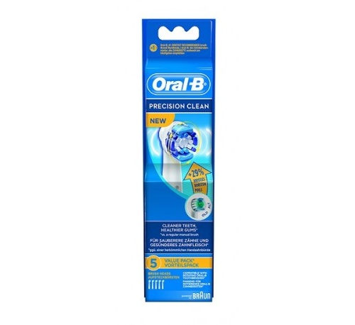 Cepillo dental electrico recargable - oral-b precision clean eb20rb (recambio 6 unidades)