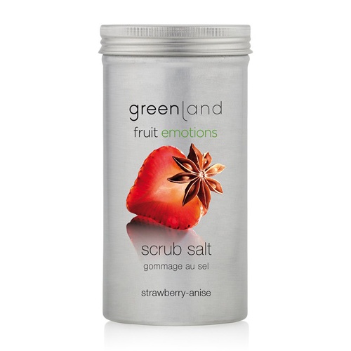 Greenland scrub salt 400g strawberry-anise