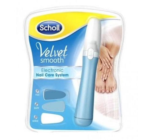 Dr scholl velvet smooth - lima electronica uñas (recargable)