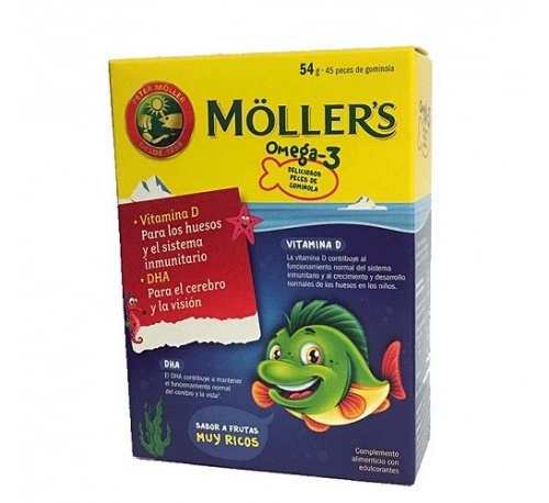 Moller´s omega 3 (45 gominolas)