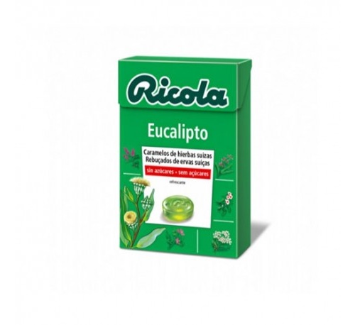 Ricola caramelos sin azucar (eucaliptus 50 g)