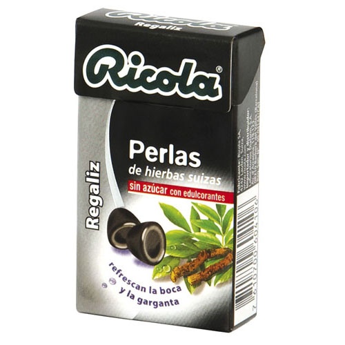 Ricola caramelos sin azucar (regaliz 50 g)