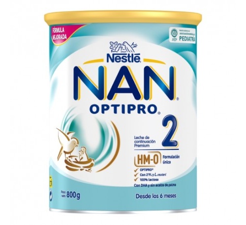 Nan optipro 2 leche de continuacion (800 g)