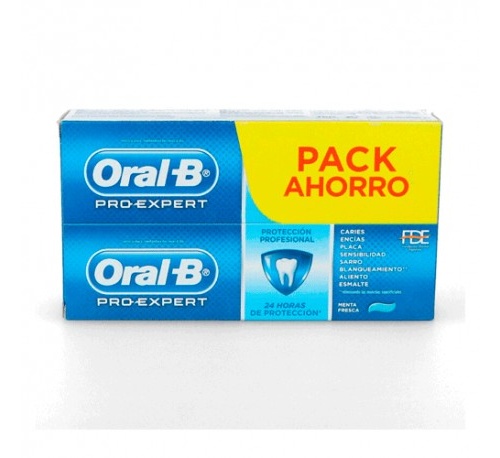 Oral-b pro expert proteccion profesional - pasta dentifrica (2 envases 75 ml + 25 ml)