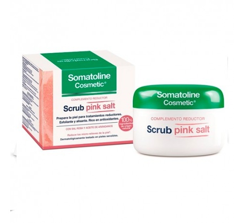 Somatoline scrub pink salt 350g regalo