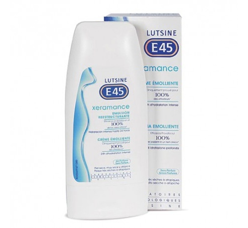 E45 lutsine xeramance emulsion reestructurante (sin perfume 400 ml)