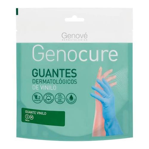 Guantes de nitrilo - genocure dermatologico (talla s/6)