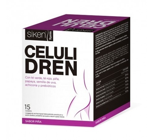 Siken form celulidren (15 sobres)