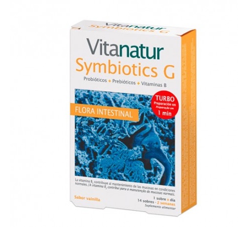 Vitanatur symbiotics g (2.5 g 14 sobres)