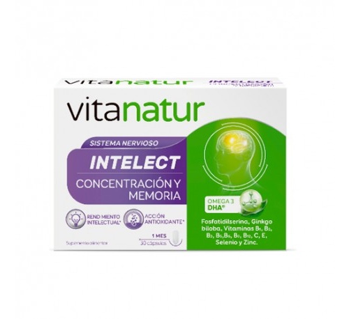 Vitanatur intelect (30 capsulas)