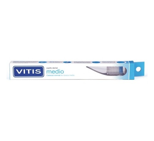 Cepillo dental adulto - vitis (medio)