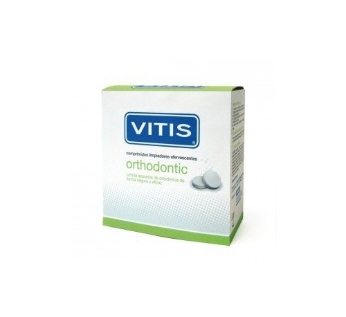 Vitis orthodontic comp efervescentes - limpieza protesis dental (32 comprimidos)