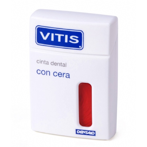 Vitis cinta dental con cera (50 m)