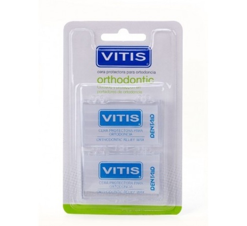 Cera ortodoncia protectora rozadura - vitis orthodontic (5 barritas)