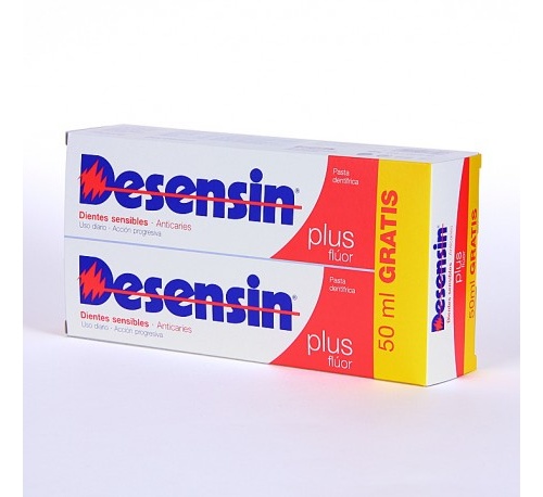 Desensin plus pack pasta dental (2 envases 150 ml)