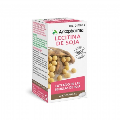 Lecitina de soja arkopharma (400 mg 42 capsulas)