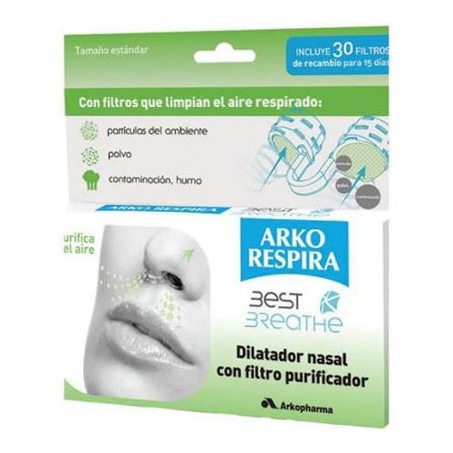 Arkorespira dilatador nasal con filtro