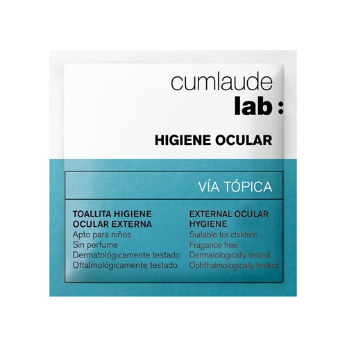 Rilastil cumlaude lab: toallitas higiene ocular (16 toallitas)