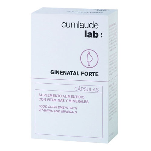 Cumlaude lab: ginenatal forte (30 capsulas)