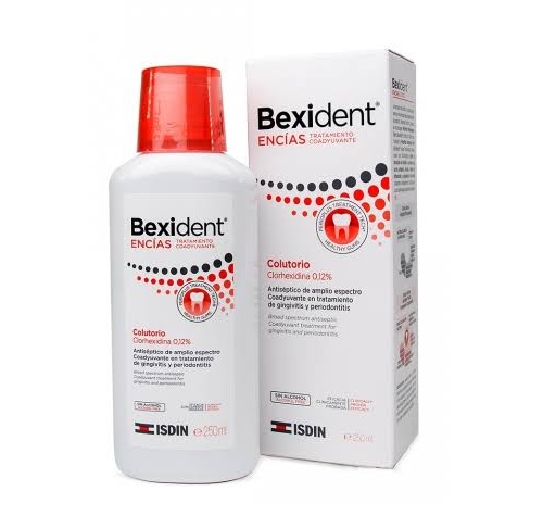 Bexident encias tratamiento coadyuvante - clorhexidina 0,12% (colutorio 250 ml)