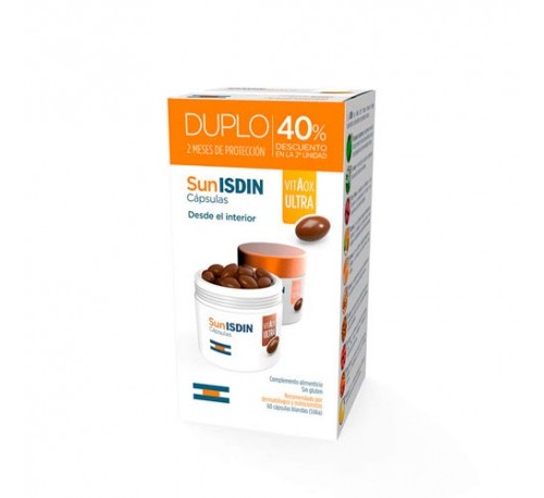 Pack duplo isdin sunisdin  30+30