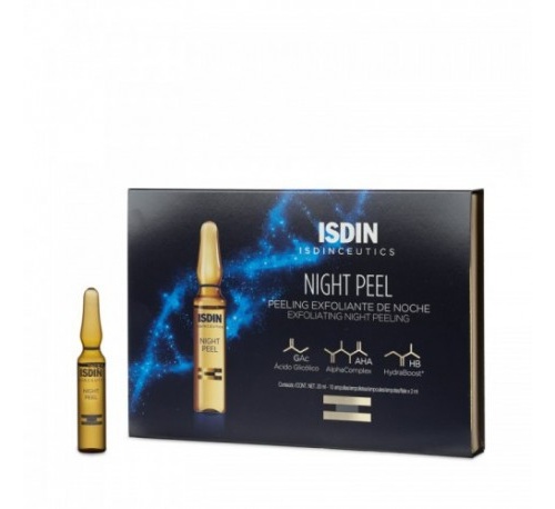 Isdinceutics night peel (2 ml 10 ampollas)