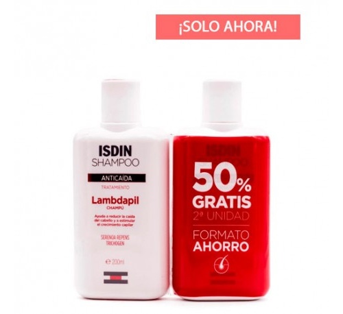 Isdin shampoo anticaida lambdapil (200 ml)