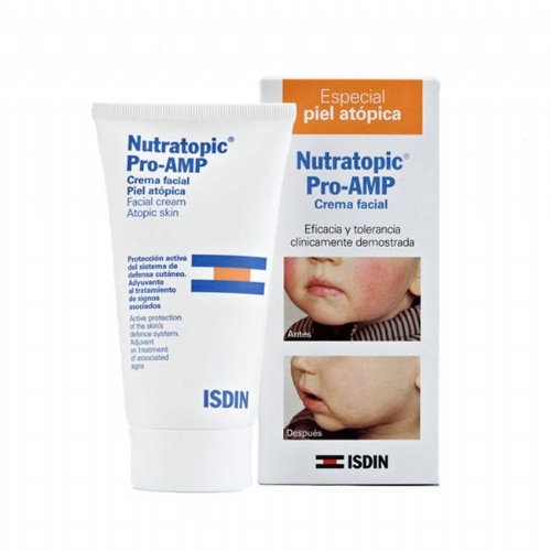 Isdin nutratopic pro-amp crema facial protectora (50 ml)