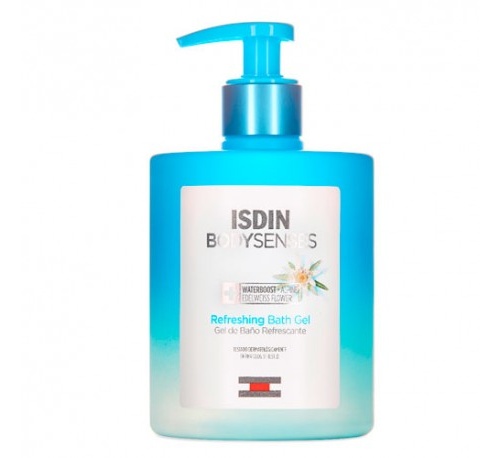 Isdin bodysenses gel de baño refrescante flor de edelweiss (500 ml)