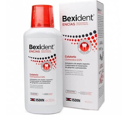 Bexident encias uso diario colutorio - triclosan (250 ml)