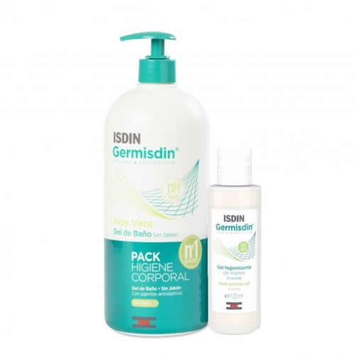 Isdin germisdin hygiene & protection aloe vera (1000 ml)