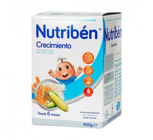 Nutriben crecimiento (600 g)